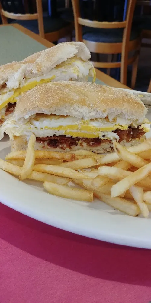 Bacon Egg and Cheese on a Kaiser Roll